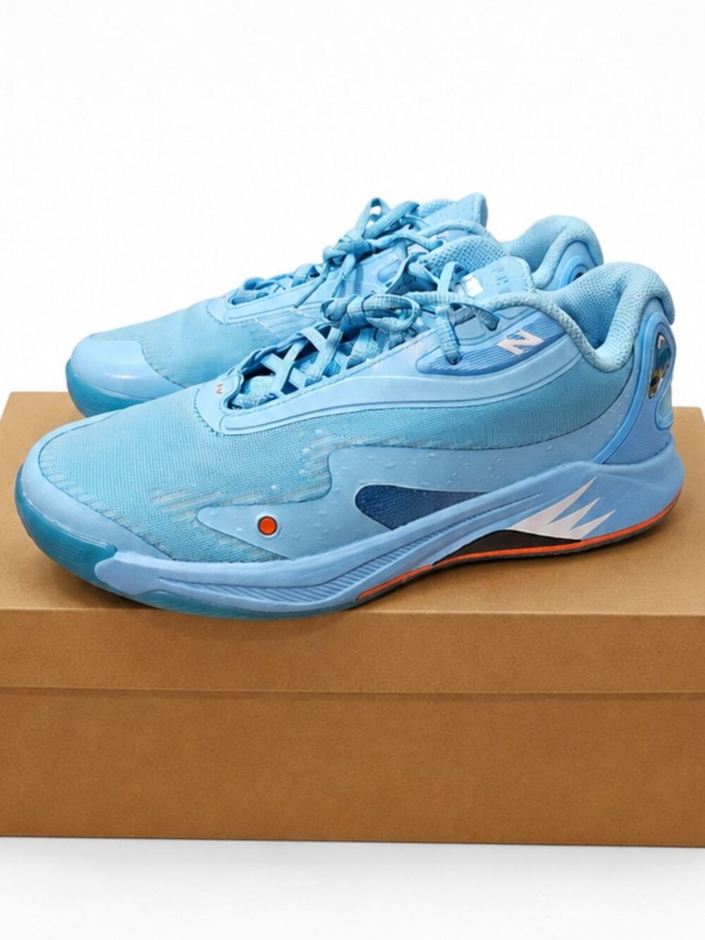 New Balance Kawhi IV Blue Chill Mens 8.5/ womens 10 2E Basketball Shoes BBKLSLV4
